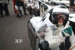 Silverstone Classic 2019 9 EASTICK Benjamin, GB, JONES Karl, GB, Jaguar D-type At the Home of British Motorsport. 26-28 July 2019 Free for editorial use only  Photo credit – JEP