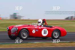 Silverstone Classic 2019 81 REICHMAN Marek, GB, WILSON Kerry, GB, Austin-Healey 100/4 At the Home of British Motorsport. 26-28 July 2019 Free for editorial use only  Photo credit – JEP