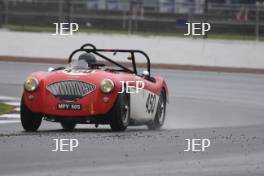 Silverstone Classic 2019 450 MORTIMER Paul, GB, MORTIMER Jonathan, GB, Austin-Healey 100M At the Home of British Motorsport. 26-28 July 2019 Free for editorial use only  Photo credit – JEP