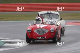 Silverstone Classic 2019 81 REICHMAN Marek, GB, WILSON Kerry, GB, Austin-Healey 100/4 At the Home of British Motorsport. 26-28 July 2019 Free for editorial use only  Photo credit – JEP