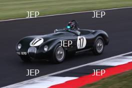 Silverstone Classic 2019 17 WAKEMAN Frederic, GB, BLAKENEY-EDWARDS Patrick, GB, Jaguar C-type At the Home of British Motorsport. 26-28 July 2019 Free for editorial use only  Photo credit – JEP