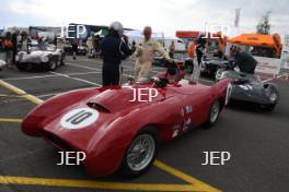 Silverstone Classic 2019 10 PAUL Malcolm, GB, BOURNE Rick, GB, Lotus Mk X At the Home of British Motorsport. 26-28 July 2019 Free for editorial use only  Photo credit – JEP