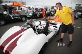 Silverstone Classic 2019 19 EMMERLING Ralf, DE, HOOPER Phil, GB, Elva MkV At the Home of British Motorsport. 26-28 July 2019 Free for editorial use only  Photo credit – JEP