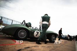 Silverstone Classic 2019 7 FRIEDRICHS Wolfgang, DE, Aston Martin DB3S At the Home of British Motorsport. 26-28 July 2019 Free for editorial use only  Photo credit – JEP