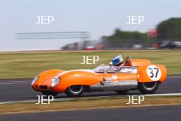 Silverstone Classic 2019 37 WALKER Philip, GB, GRIFFITHS Miles, GB, Lotus 15 At the Home of British Motorsport. 26-28 July 2019 Free for editorial use only  Photo credit – JEP