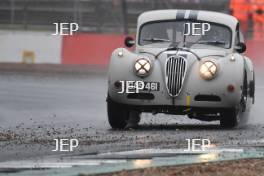 Silverstone Classic 2019 68 GORDON Marc, GB, GOMM Read, CA, Jaguar XK 140 FHC At the Home of British Motorsport. 26-28 July 2019 Free for editorial use only  Photo credit – JEP