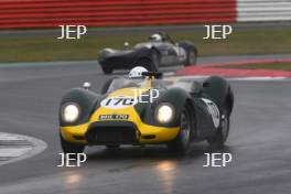 Silverstone Classic 2019 170 RATCLIFF Peter, GB, STEVENS Luke, GB, Lister Knobbly At the Home of British Motorsport. 26-28 July 2019 Free for editorial use only  Photo credit – JEP