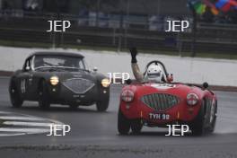 Silverstone Classic 2019 98 MATTHEWS Nick, GB, Austin-Healey 100/4 At the Home of British Motorsport. 26-28 July 2019 Free for editorial use only  Photo credit – JEP