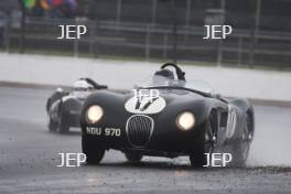 Silverstone Classic 2019 17 WAKEMAN Frederic, GB, BLAKENEY-EDWARDS Patrick, GB, Jaguar C-type At the Home of British Motorsport. 26-28 July 2019 Free for editorial use only  Photo credit – JEP