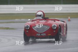 Silverstone Classic 2019 76 HARRIS Oliver, GB, KNIGHT Richard, GB, Austin-Healey 100-4 At the Home of British Motorsport. 26-28 July 2019 Free for editorial use only  Photo credit – JEP