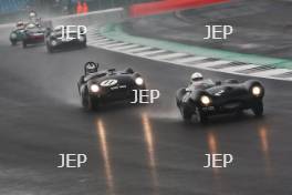 Silverstone Classic 2019 2 PEARSON John, GB, PEARSON Gary, GB, Jaguar D-type At the Home of British Motorsport. 26-28 July 2019 Free for editorial use only  Photo credit – JEP