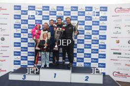 Silverstone Classic 2019 Podium At the Home of British Motorsport. 26-28 July 2019 Free for editorial use only  Photo credit – JEP