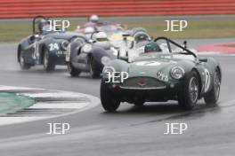 Silverstone Classic 2019 7 FRIEDRICHS Wolfgang, DE, Aston Martin DB3S At the Home of British Motorsport. 26-28 July 2019 Free for editorial use only  Photo credit – JEP