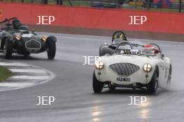 Silverstone Classic 2019 58 STANLEY David, GB, Austin-Healey 100 Le Mans At the Home of British Motorsport. 26-28 July 2019 Free for editorial use only  Photo credit – JEP