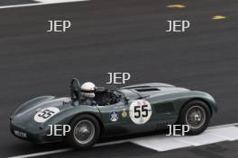 Silverstone Classic 2019 WEBB / YOUNG Jaguar C-type At the Home of British Motorsport. 26-28 July 2019 Free for editorial use only  Photo credit – JEP