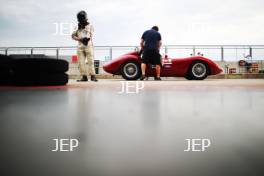 Silverstone Classic 2019 15 WILSON Richard, GB, STRETTON Martin, GB, Maserati 250S At the Home of British Motorsport. 26-28 July 2019 Free for editorial use only  Photo credit – JEP