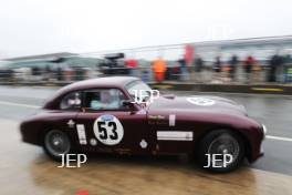 Silverstone Classic 2019 53 REED David, GB, SNOWDON Peter, GB, Aston Martin DB2 At the Home of British Motorsport. 26-28 July 2019 Free for editorial use only  Photo credit – JEP