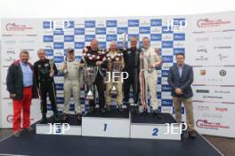 Silverstone Classic 2019 Podium At the Home of British Motorsport. 26-28 July 2019 Free for editorial use only  Photo credit – JEP