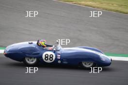 Silverstone Classic 2019 88 KENT Richard, GB, Lister Costin Jaguar At the Home of British Motorsport. 26-28 July 2019 Free for editorial use only  Photo credit – JEP