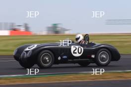 Silverstone Classic 2019 20 FRIEDRICHS Rudiger, DE, Jaguar C-type At the Home of British Motorsport. 26-28 July 2019 Free for editorial use only  Photo credit – JEP