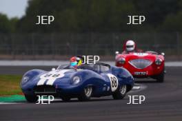 Silverstone Classic 2019 88 KENT Richard, GB, Lister Costin Jaguar At the Home of British Motorsport. 26-28 July 2019 Free for editorial use only  Photo credit – JEP