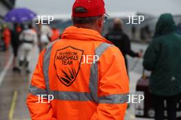 Silverstone Classic 2019 Marshals At the Home of British Motorsport. 26-28 July 2019 Free for editorial use only  Photo credit – JEP