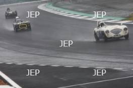 Silverstone Classic 2019 118 RAWE Robert, GB, SANZ DE ACEDO Xavier, ES, Austin-Healey 100M At the Home of British Motorsport. 26-28 July 2019 Free for editorial use only  Photo credit – JEP