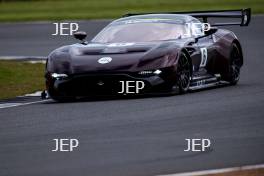 Silverstone Classic (27-29 July 2019) Preview Day, 10th April 2019, At the Home of British Motorsport. Aston Martin Vulcan. Free for editorial use only. Photo credit – JEP