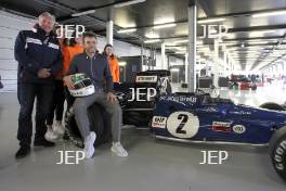 Silverstone Classic (27-29 July 2019) Preview Day, 10th April 2019, At the Home of British Motorsport. Paul Stewart, Tyrrell - alzheimers research uk  Free for editorial use only. Photo credit - JEP