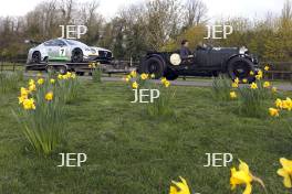 Silverstone Classic (27-29 July 2019) Preview Day, 10th April 2019, At the Home of British Motorsport. Bentley  Free for editorial use only. Photo credit - JEP