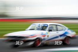 Silverstone Classic (27-29 July 2019) Preview Day, 10th April 2019, At the Home of British Motorsport. Ford Capri. Free for editorial use only. Photo credit – JEP