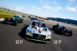 Silverstone Classic (27-29 July 2019) Preview Day, 10th April 2019, At the Home of British Motorsport. Bentley Centenary Tracking Free for editorial use only. Photo credit - JEP