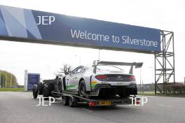 Silverstone Classic (27-29 July 2019) Preview Day, 10th April 2019, At the Home of British Motorsport. Bentley  Free for editorial use only. Photo credit - JEP