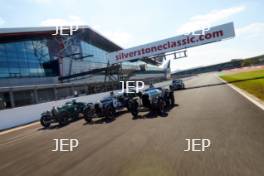 Silverstone Classic (27-29 July 2019) Preview Day, 10th April 2019, At the Home of British Motorsport.   HSCC Tracking  Free for editorial use only. Photo credit - JEP