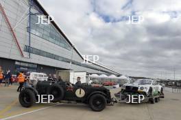 Silverstone Classic (27-29 July 2019) Preview Day, 10th April 2019, At the Home of British Motorsport. Bentley  Free for editorial use only. Photo credit - JEP