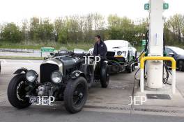 Silverstone Classic (27-29 July 2019) Preview Day, 10th April 2019, At the Home of British Motorsport. Bentley  Free for editorial use only. Photo credit - JEP