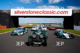 Silverstone Classic (27-29 July 2019) Preview Day, 10th April 2019, At the Home of British Motorsport.   Hero shot 2019  Free for editorial use only. Photo credit - JEP