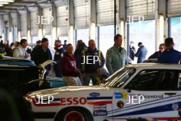 Silverstone Classic (27-29 July 2019) Preview Day, 10th April 2019, At the Home of British Motorsport. Garage  Free for editorial use only. Photo credit - JEP