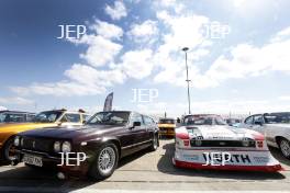 Silverstone Classic (27-29 July 2019) Preview Day, 10th April 2019, At the Home of British Motorsport. Ford Capri  Free for editorial use only. Photo credit - JEP