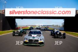 Silverstone Classic (27-29 July 2019) Preview Day, 10th April 2019, At the Home of British Motorsport. Bentley Centenary Tracking Free for editorial use only. Photo credit - JEP