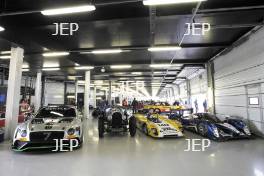 Silverstone Classic (27-29 July 2019) Preview Day, 10th April 2019, At the Home of British Motorsport. Sirit of Le Mans and Bentley  Free for editorial use only. Photo credit - JEP