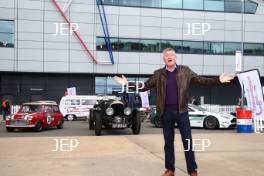 Silverstone Classic (27-29 July 2019) Preview Day, 10th April 2019, At the Home of British Motorsport. Tiff Needell  Free for editorial use only. Photo credit - JEP