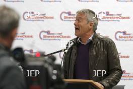 Silverstone Classic (27-29 July 2019) Preview Day, 10th April 2019, At the Home of British Motorsport. Tiff Needell Free for editorial use only. Photo credit - JEP