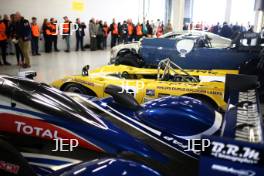 Silverstone Classic (27-29 July 2019) Preview Day, 10th April 2019, At the Home of British Motorsport. Car Display at the Silverstone Classic  Free for editorial use only. Photo credit - JEP