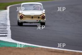 Silverstone Classic (27-29 July 2019) Preview Day, 10th April 2019, At the Home of British Motorsport. Ford Cortina. Free for editorial use only. Photo credit – JEP