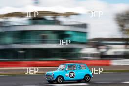 Silverstone Classic (27-29 July 2019) Preview Day, 10th April 2019, At the Home of British Motorsport. Mini. Free for editorial use only. Photo credit – JEP