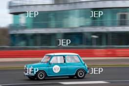 Silverstone Classic (27-29 July 2019) Preview Day, 10th April 2019, At the Home of British Motorsport. Mini. Free for editorial use only. Photo credit – JEP