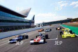 Silverstone Classic (27-29 July 2019) Preview Day, 10th April 2019, At the Home of British Motorsport.  F1 F2 F3 Group Tracking  Free for editorial use only. Photo credit - JEP