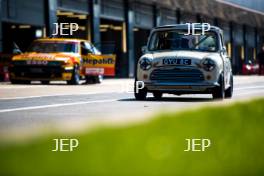 Silverstone Classic (27-29 July 2019) Preview Day, 10th April 2019, At the Home of British Motorsport. Mini  Free for editorial use only. Photo credit - JEP