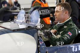 Silverstone Classic (27-29 July 2019) Preview Day, 10th April 2019, At the Home of British Motorsport. Bentley, Tom Kristensen Free for editorial use only. Photo credit - JEP